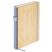 Ежедневник недатированный, А5, 145х213 мм, BRAUBERG 'Bamboo', резинка-фиксатор, держатель для ручки, 160 л., бамбук, 117137