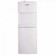 Кулер водораздатчик БЕЗ НАГРЕВА И ОХЛАЖДЕНИЯ, SONNEN FS-02N, напольный, 2 крана, белый, 454995