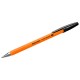 Ручка шариковая BRAUBERG 'M-500 ORANGE', ЧЕРНАЯ, корпус оранжевый, узел 0,7 мм, линия письма 0,35 мм, 143449