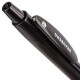 Ручка шариковая автоматическая с грипом BRAUBERG 'Black Jack', СИНЯЯ, корпус черный, узел 0,7 мм, линия письма 0,35 мм, 141512