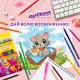 Карандаши цветные ЮНЛАНДИЯ 'КАРНАВАЛ', 24 цвета, трехгранные, грифель 3 мм, 181686
