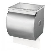 Диспенсер для туалетной бумаги KSITEX (Система Т4), в стандартных рулонах, нержавеющая сталь, матовый, ТН-335А
