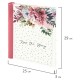Фотоальбом BRAUBERG 'Blossom', на 20 магнитных листов, 23х28 см, твердая обложка, спираль, 391425