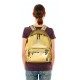 Рюкзак BRAUBERG молодежный, сити-формат, 'Винтаж', светло-золотой, 41х32х14 см, 227094