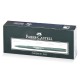 Ручка капиллярная FABER-CASTELL 'Finepen 1511', ЧЕРНАЯ, корпус темно-зеленый, линия 0,4 мм, 151199
