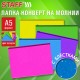Папка-конверт на молнии МАЛОГО ФОРМАТА (180х250 мм) А5, цвет ассорти с блестками, 0,15 мм, STAFF, 274080