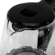 Чайник электрический SONNEN KT-1807, 1,8 л, 2200 Вт, термостойкое стекло, внутренняя подсветка синяя, нержавеющая сталь, 455140