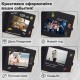 Фотоальбом 16х18 см, 20 черных листов, обложка КРАФТ, уголки/стикеры/ручка/клей, BRAUBERG Black&Kraft, 880652