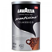 Кофе молотый в растворимом LAVAZZA 'Prontissimo Classico', сублимированный, 95 г, жестяная банка, 5330