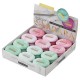 Ластик BRUNO VISCONTI 'Carrara Bright', 31х40х8 мм, овальный, ассорти, 42-0090
