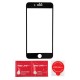 Защитное стекло для iPhone 7/8 Full Screen (3D), RED LINE, черный, УТ000014072