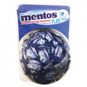 Жевательная резинка MENTOS Pure Fresh (Ментос) 'Свежая Мята', сфера, 250 жевательных резинок, 85255