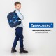 Ранец BRAUBERG PREMIUM, 2 отделения, с брелком, 'Digital lava', СВЕТЯЩИЙСЯ, 38х29х16 см, 272015