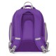 Рюкзак BRAUBERG CLASSIC, легкий каркас, премиум материал, 'Butterfly', фиолетовый, 37х32х21 см, 228830