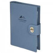 Ежедневник-органайзер недатированный B5 167х240 мм, BRAUBERG 'Nova', под кожу, 160 л., голубой, 116201