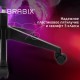Кресло компьютерное BRABIX 'Alpha GM-018', ткань/экокожа, черное, 532636, GM-018_532636