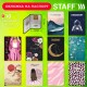 Обложка для паспорта 'Cool Mix 2', 10 дизайнов ассорти, цветной принт, ПВХ, STAFF, 238859