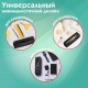 Пенал-тубус ПИФАГОР на молнии, ткань, черный, 20х5 см, 272255