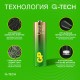 Батарейки КОМПЛЕКТ 2 шт., GP Ultra G-Tech, AA (LR6,15А), алкалиновые, пальчиковые, 15AUA21-2CRSBC2