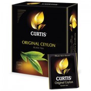 Чай CURTIS (Кёртис) 'Original Ceylon Tea' ('Ориджинал Цейлон Ти'), черный, 100 пакетиков в конвертах по 2 г, 510619
