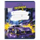 Тетради ДЭК 12 л. КОМПЛЕКТ 10 шт., BRAUBERG, клетка, обложка картон, Авто, 106754