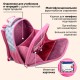 Ранец BRAUBERG UP, 2 отделения, с брелоком, 'Милые коты', 36х28х15 см, 274667