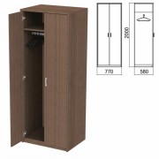 Шкаф для одежды 'Арго', 770х580х2000 мм, гарбо (КОМПЛЕКТ)