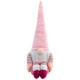 Украшение новогоднее интерьерное 70 см 'Гном с сердечком', полиэстер, ЗОЛОТАЯ СКАЗКА, 592524