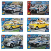 Конструктор пластиковый 'АВТОМОБИЛИ', 28-42 детали, ГОРОД МАСТЕРОВ