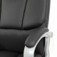 Кресло офисное BRABIX PREMIUM 'Blocks HD-008', НАГРУЗКА до 200 кг, экокожа, серое, 531944