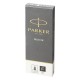 Стержень для ручки-роллера PARKER 'Quink RB', металлический 116 мм, линия письма 0,5 мм, черный, 1950277