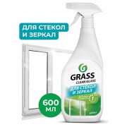 Средство для мытья стекол и зеркал 600 мл GRASS 'Clean glass', распылитель, 130600