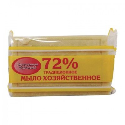 Мыло хозяйственное 72%, 150 г (Меридиан) 'Традиционное', в упаковке