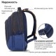 Рюкзак BRAUBERG URBAN универсальный, 'Magnetic', черный/темно-синий, 46х31х18 см, 270753