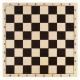 Шахматы обиходные, деревянные, лакированные, глянцевые, доска 29*29 см, ЗОЛОТАЯ СКАЗКА, 665362