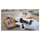 Блендер погружной BOSCH MSM4W421, 800 Вт, 1 скорость, 3 насадки, стакан, белый