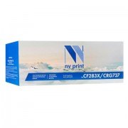 Картридж лазерный NV PRINT (NV-CF283X/737) для HP/CANON LJ M201/225/ MF211/212/216, ресурс 2200 стр., NV-CF283X/Canon
