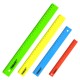 Линейки пластиковые 15, 20, 25, 30 см неоновые, ПИФАГОР, НАБОР 4 шт., непрозрачные, европодвес, 210906