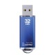 Флеш-диск 32 GB, SMARTBUY V-Cut, USB 2.0, металлический корпус, синий, SB32GBVC-B