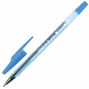 Ручка шариковая STAFF AA-927, СИНЯЯ, корпус тонированный, хромированные детали, 0,7 мм, линия 0,35 мм, 142809