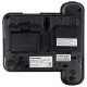 Телефон PANASONIC KX-TS2356RUB, черный, память 50 номеров, АОН, ЖК-дисплей с часами, тональный / импульсный режим