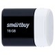 Флеш-диск 16 GB, SMARTBUY Lara, USB 2.0, черный, SB16GBLARA-K
