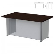 Столешница стола письменного 'Приоритет' (1600х900х750 мм), венге, К-901, К-901 венге