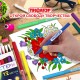 Фломастеры ПИФАГОР 'Космическая одиссея', 12 цветов, вентилируемый колпачок, 152444