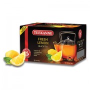 Чай TEEKANNE (Тиканне) 'Fresh Lemon', черный, лимон, 20 пакетиков по 2 г, Германия, 0306_4555