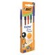 Ручки шариковые BIC 'Orange Original', НАБОР 4 ЦВЕТА, узел 0,8 мм, линия 0,3 мм, пакет, 8308541/516337