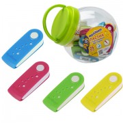 Ластик ЮНЛАНДИЯ 'Юнландик-астронавт', 57х22х14 мм, пластиковый футляр, ассорти, 229564