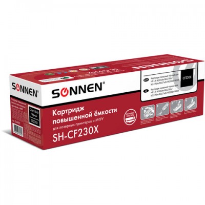 Картридж лазерный SONNEN (SH-CF230X) для HP LJP M203dw/M203dn/M227fdn/M227fdw ресурс, 364083