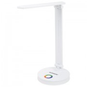 Настольная лампа-светильник, ночник SONNEN RG-001, 30 LED, 6 Вт, 3 режима, RGB-подсветка, белый, 238774