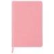 Ежедневник датированный 2021 А5 (138х213 мм) BRAUBERG 'Select', балакрон, розовый, 111403
